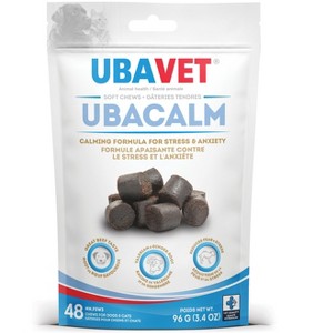 UBAVET Ubacalm Calming and Stress Relief Soft Dog Chews - 1 of 4