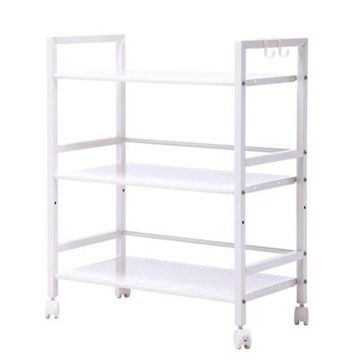 Widened Cart 3-Tier Multi-Function Layer Cart-xm_463w Moveable Storage Rack
