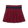 Girls' Organic Brushed Cotton Pleated Skirt with Bow, Kids - 3 of 3