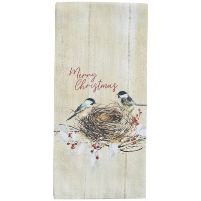 Park Designs Winter Garden Decorative Dishtowel Set of 2