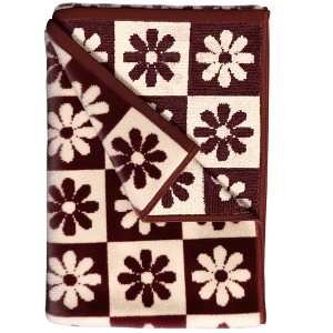 Oversized 36" x 68" Cotton Beach Towels - Great Bay Home - 1 of 4
