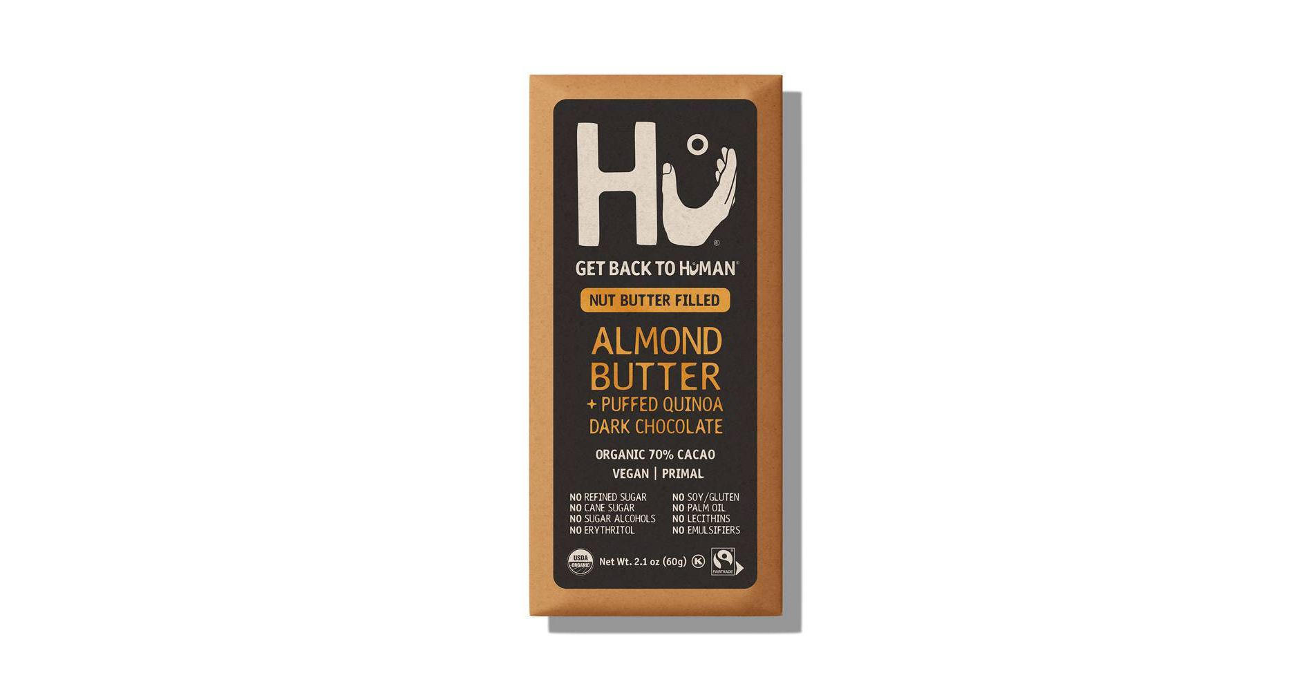 Hu Almond Butter + Puffed Quinoia Dark Choclate - 2.1oz