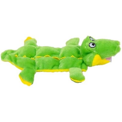 Outward Hound Squeaker Matz Plush Gator Dog Toy, Small