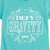 Girls' - Wicked - Defy Gravity Fitted Short Sleeve Graphic T-Shirt - 2 of 4