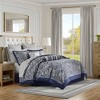 Gulches Multicolor Paisley Bedding Sets - 12 Piece MultiSize Comforter Collection - 3 of 4