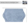 Waterford Collection Cotton Tufted Bath Rug - Home Weavers - 3 of 4