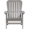 Teal Island Designs Dylan Gray Wash Wood Adirondack Chair - 4 of 4