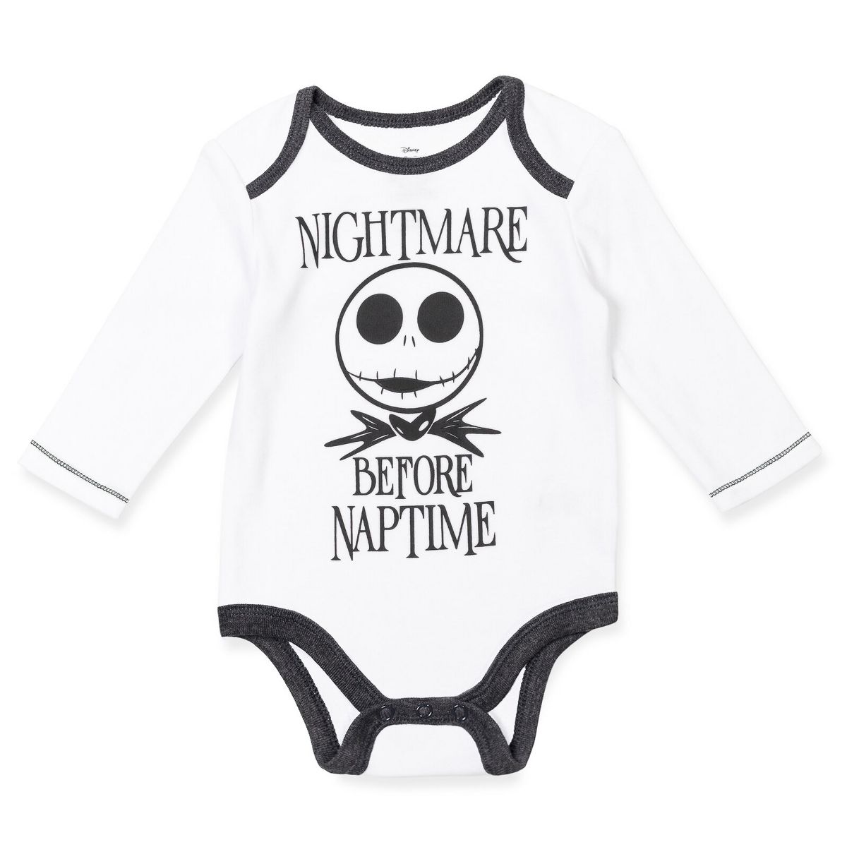 Disney Nightmare Before Christmas Baby Bodysuit, Pants and Hat 3 Piece Outfit Set - thumbnail 2