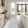 Modern Washable Rug - Non-Slip Kitchen & Bathroom Mat for Laundry, Nursery, Office, Living & Dining Room - Contemporary Carpet - 2 of 4