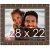 PosterPalooza | 28x22 Modern Bamboo Picture Frame, UV Acrylic, 5 Finishes - 2 of 4