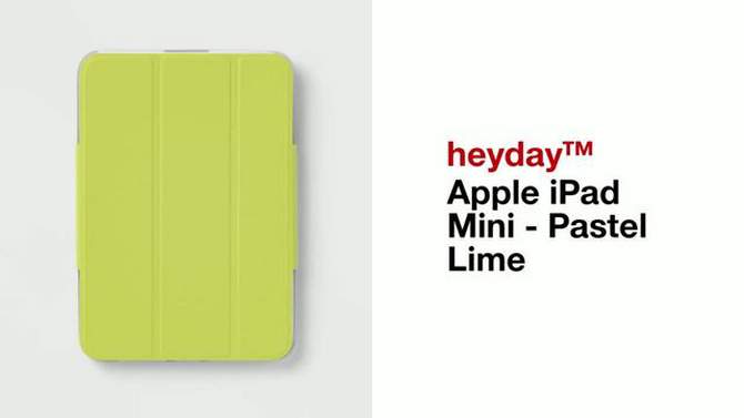 Apple iPad Mini - heyday&#8482; Pastel Lime, 2 of 6, play video