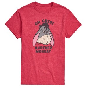 Men's - Winnie The Pooh - Oh Great Eeyore Short Sleeve Graphic T-Shirt - 1 of 4