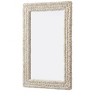 Elegant Lighting Rectangle Cornhusk Mirror 24x36 in Linen White - 4 of 4