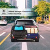 Foldable 53" x 19" Hitch Mount Cargo Carrier Tray for SUV/Truck/TRV, 500lbs Capacity Heavy Duty Cargo Basket - 3 of 4