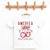 The Juniper Shop Land Of The Free Cherries Youth Short Sleeve Tee - 2 of 4