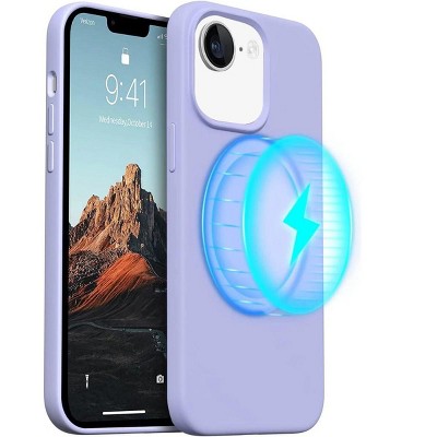 Entronix [Magnetic] Case Compatible with iPhone 16E - Soft-Touch Liquid Silicone