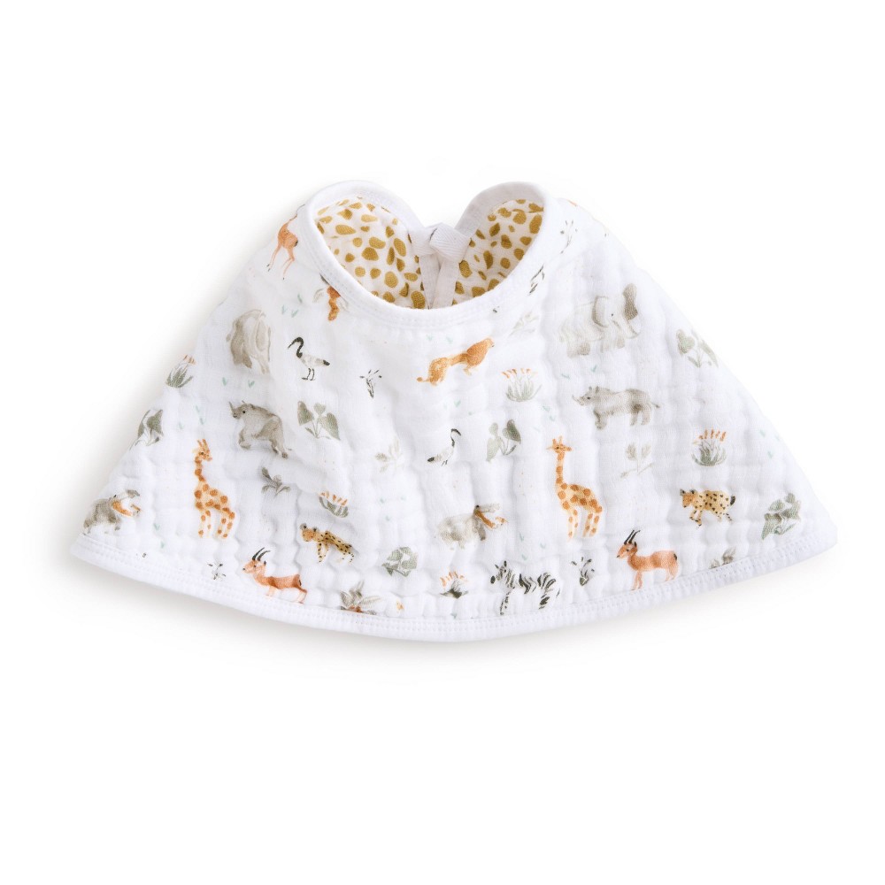 aden + anais essentials Burpy Bib - Giraffe Safari