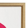 18" x 24" Sylvie Raindow Collection Framed Canvas Wall Art by Cat Coquillette Gold - Kate and Laurel - 3 of 4
