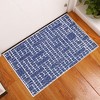 Sussexhome Hudson Collection Cotton Heavy Duty Low Pile Area Rug , 2' x 3' - image 2 of 4