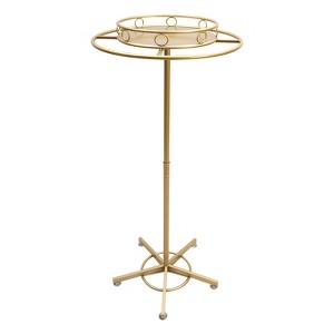 YIYIBYUS Floor Standing Rotatable Clothing Rack, Retail Garment Rack Clothing Display Stand - 1 of 4