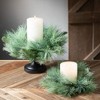 Sullivans Artificial Christmas Frosted Pine Accent Ring  Green  Indoor Christmas DÃƒÂ©cor - 3 of 3