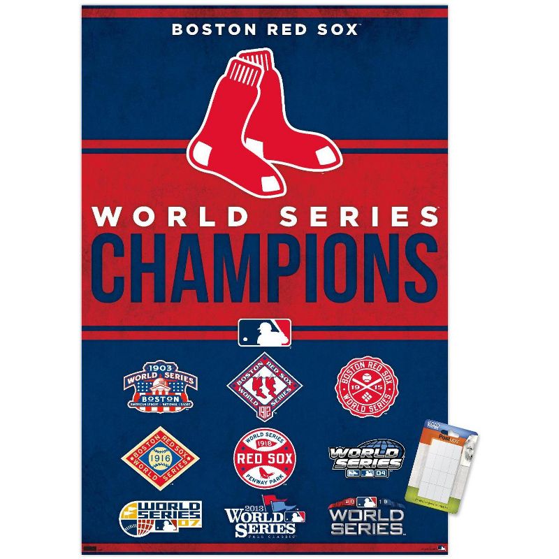 Trends International MLB Boston Red Sox - Champions 23 Unframed Wall Poster Prints, 1 of 7