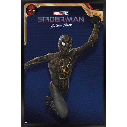 Trends International Marvel Spider-man: No Way Home - Costume Blend Framed  Wall Poster Prints Black Framed Version 22.375 X 34 : Target
