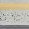 Monroe Embroidered Floral Shower Curtain - 4 of 4