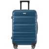 Whisen 6-Piece Hardshell Luggage Set with Dual Spinner Wheels (Carry-On & Check-In) - Inky Blue - 3 of 4