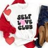 Simply Sage Market Women's Self Love Club Short Sleeve Graphic Tee - 3 of 4