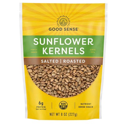 Good Sense, Sunflower Kernels, Salted, Roasted, 8 oz