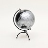 TopComfy Decorative Object Tabletop Globe on Iron Tripod Frame for Stylish Home Office Decor, Black and Silver, 8.5"*8"*12" - 4 of 4
