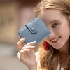 BEAFUP Small Wallet for Women - RFID Blocking Credit Card Holder Bifold Zipper Pocket Wallet with ID Window - 2 of 4
