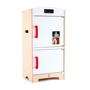 Hape White Gourmet Kitchen Wooden Fridge-Freezer Dollhouse Accessory - 1 of 4