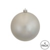 Vickerman Silver Ball Ornament - 3 of 4
