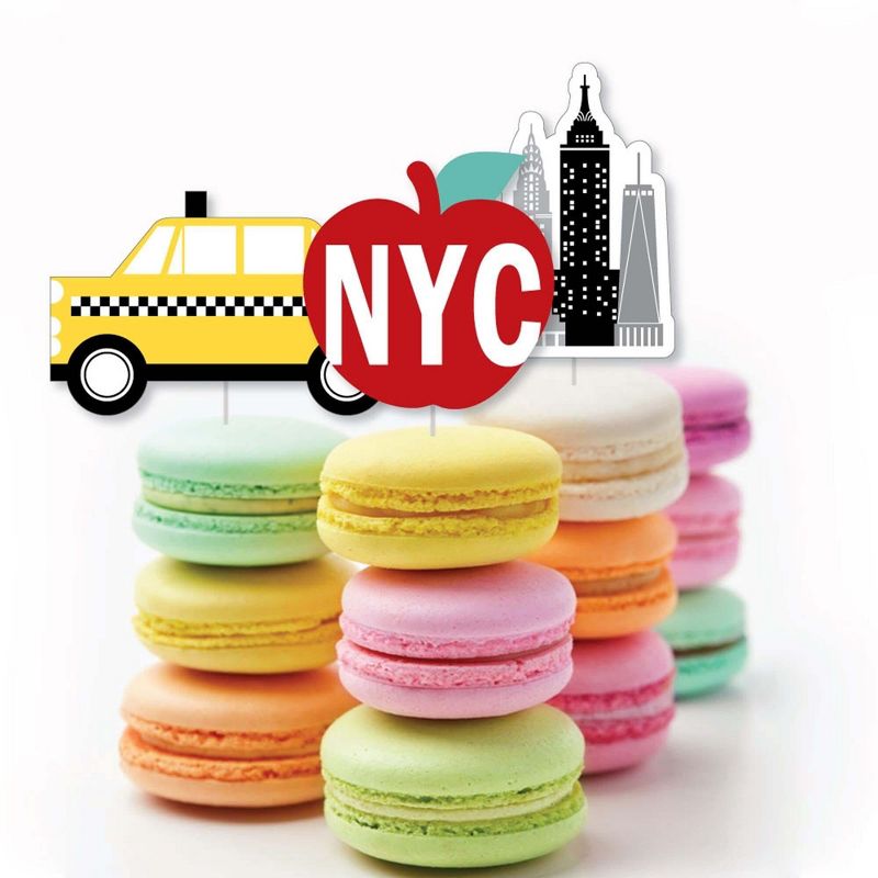 Big Dot of Happiness NYC Cityscape - DIY Shaped New York City Party Cut-Outs - 24 Count, 3 of 7