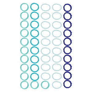 Unique Bargains Girl's Classic Hair Scrunchies 50 Pcs - 1 of 3