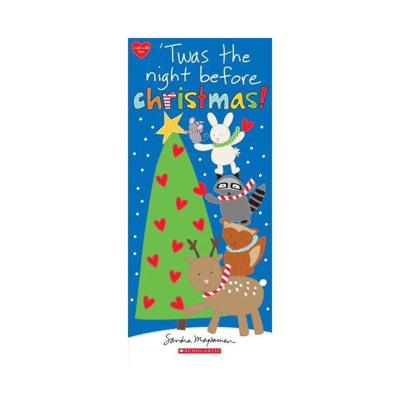 Twas the Night Before Christmas! - by  Sandra Magsamen (Board Book), 1 of 2