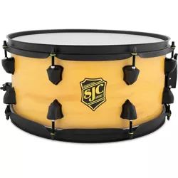 SJC Drums Pathfinder Snare Drum 14 x 6.5 in. Cyber Yellow Satin