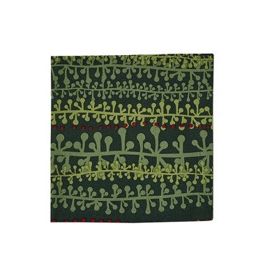 Split P Holiday Garland Napkin Set - Green