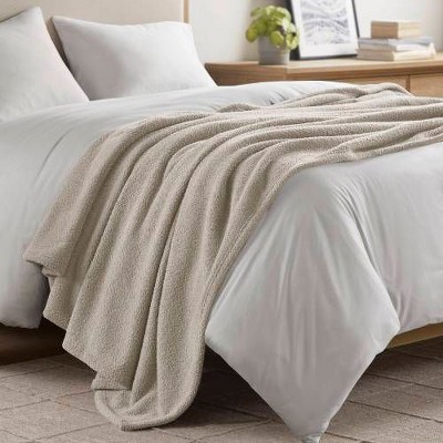 Sapphtopaz Feathersoft Polyester Twin Size Blanket, Soft Buttery Throw Blanket for Couch, 66"W x 90"L Fleece Blankets for Bed