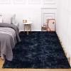 Runner Rug,Non-Slip Stain Resistant Fluffy Nursery Rug,Ultra Soft Shag Throw Carpet Solid Color Indoor Floor Carpet for Bedroom - 3 of 4
