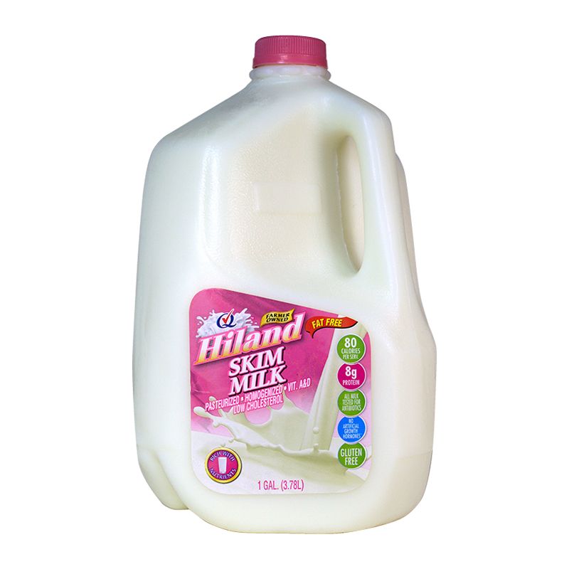 Hiland Skim Milk - 1gal, 1 of 5