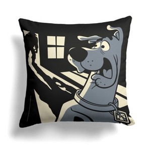 Warner Bros. Scooby-Doo Spooky Surprise Throw Pillow 18x18 Inches - 1 of 2