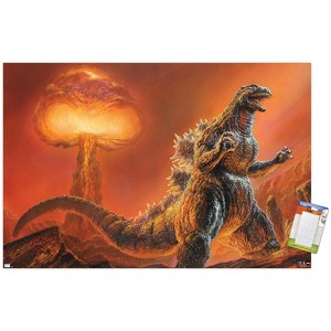 Trends International Godzilla: Comic - Nuclear Unframed Wall Poster Prints - 1 of 4