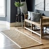 Nuloom Hesse Checker Weave Seagrass Indoor Area Rug - 2 of 4