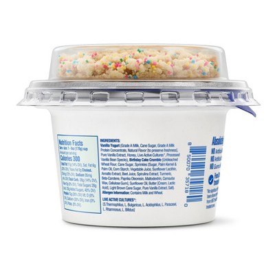 Ellenos Birthday Cake Indulgent Yogurt - 6oz