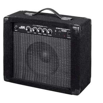 Monoprice 20-Watt 1x8 Practice Combo Bass Amplifier witth 3-band EQ and Headphone Output