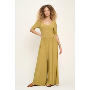 WEST K Women's Jana Short Sleeve Knit Jumpsuit - 1 of 4