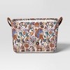 Quilted Decorative Basket Floral - Threshold™ - 3 of 4